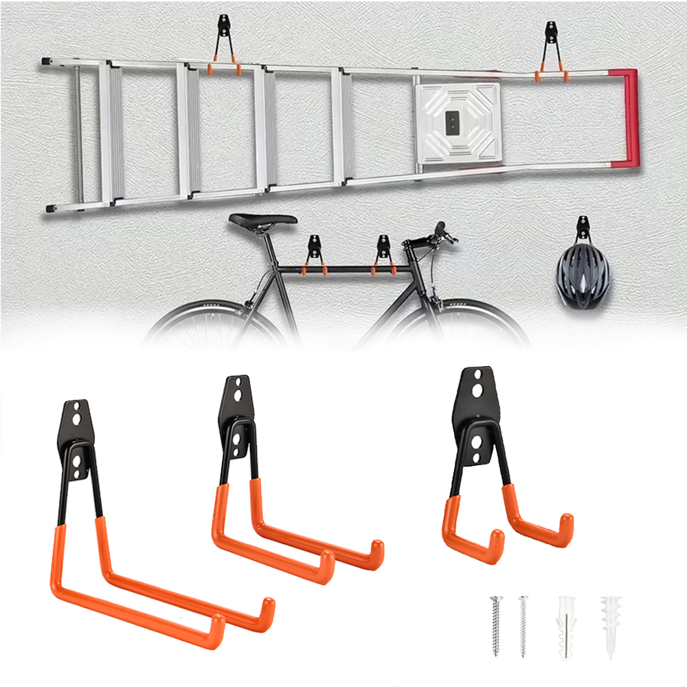 Gardening Tools Organiser - Металлический крючок для тяжелых условий эксплуатации,