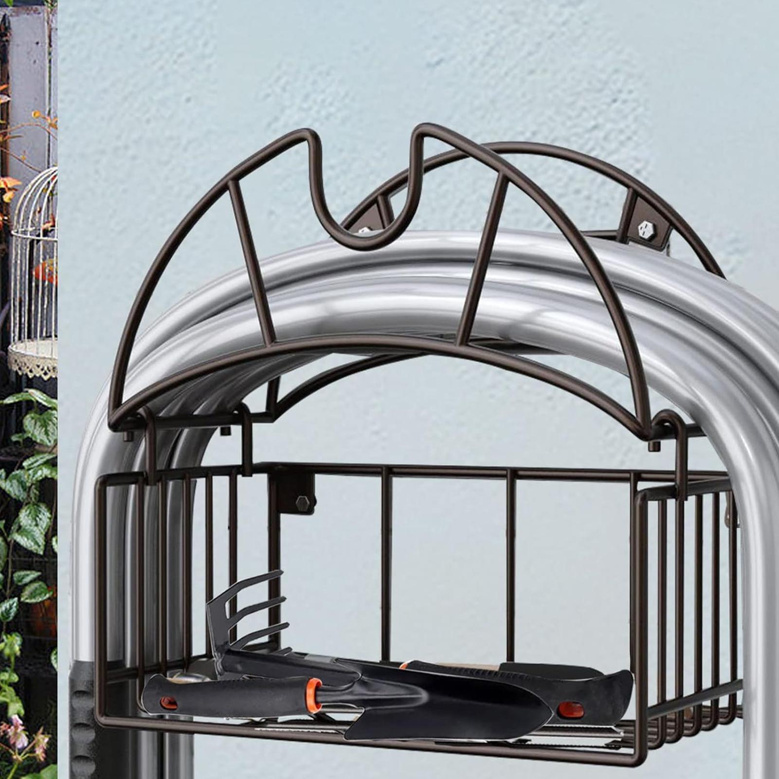Gardening Tools Organiser - Многофункциональный настенный держатель для садового шланга,
