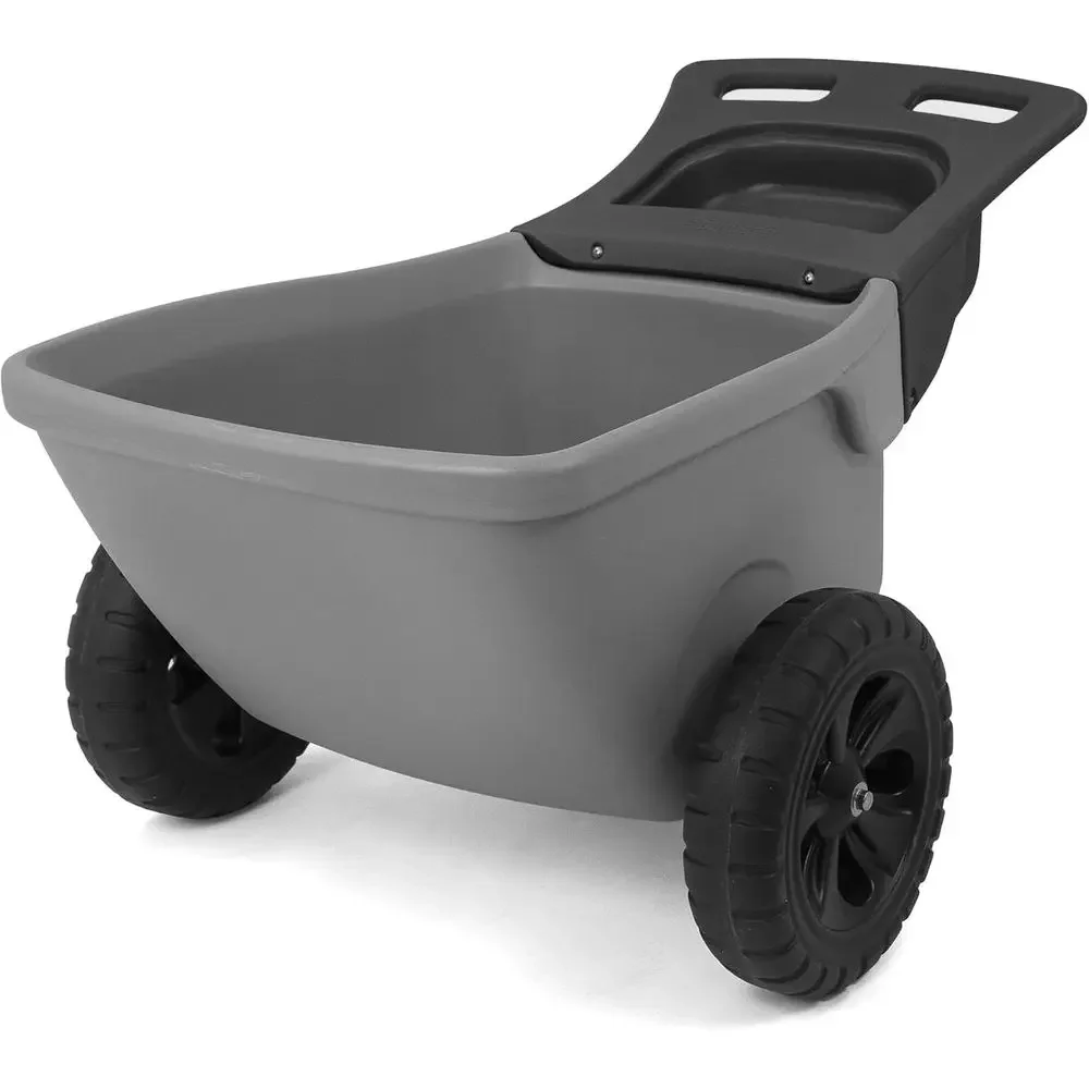 Gardening Tools Made In Usa - Прочная тачка с отсеком для хранения