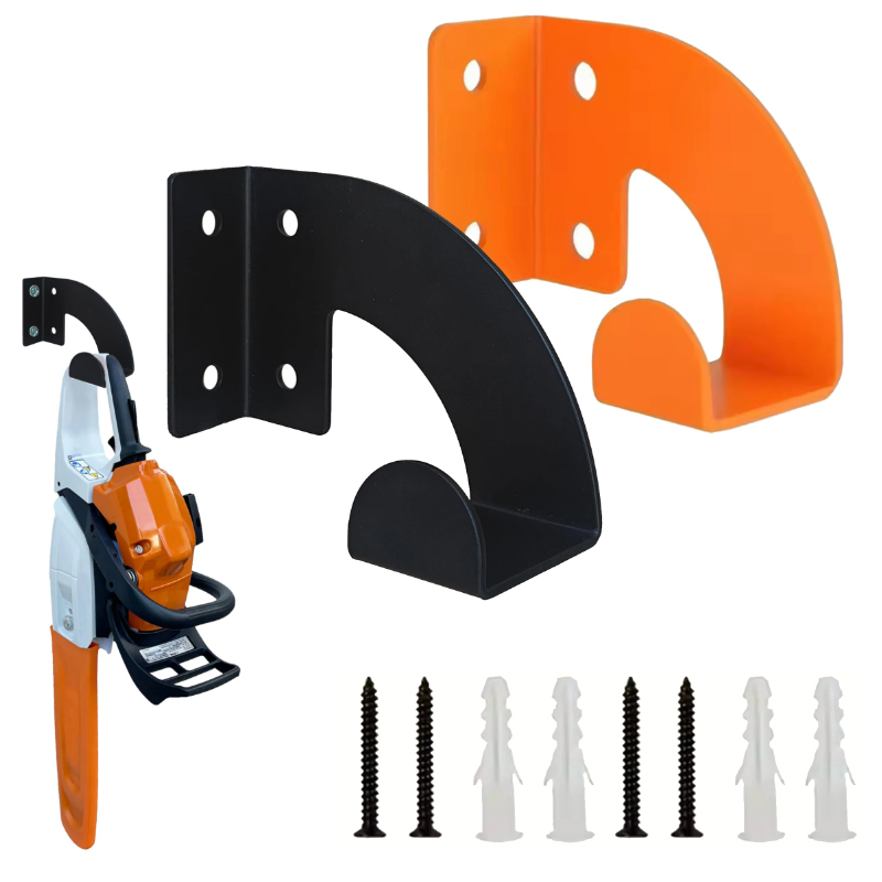 Gardening Tools Organiser - Сверхмощная металлическая настенная вешалка для бензопилы,