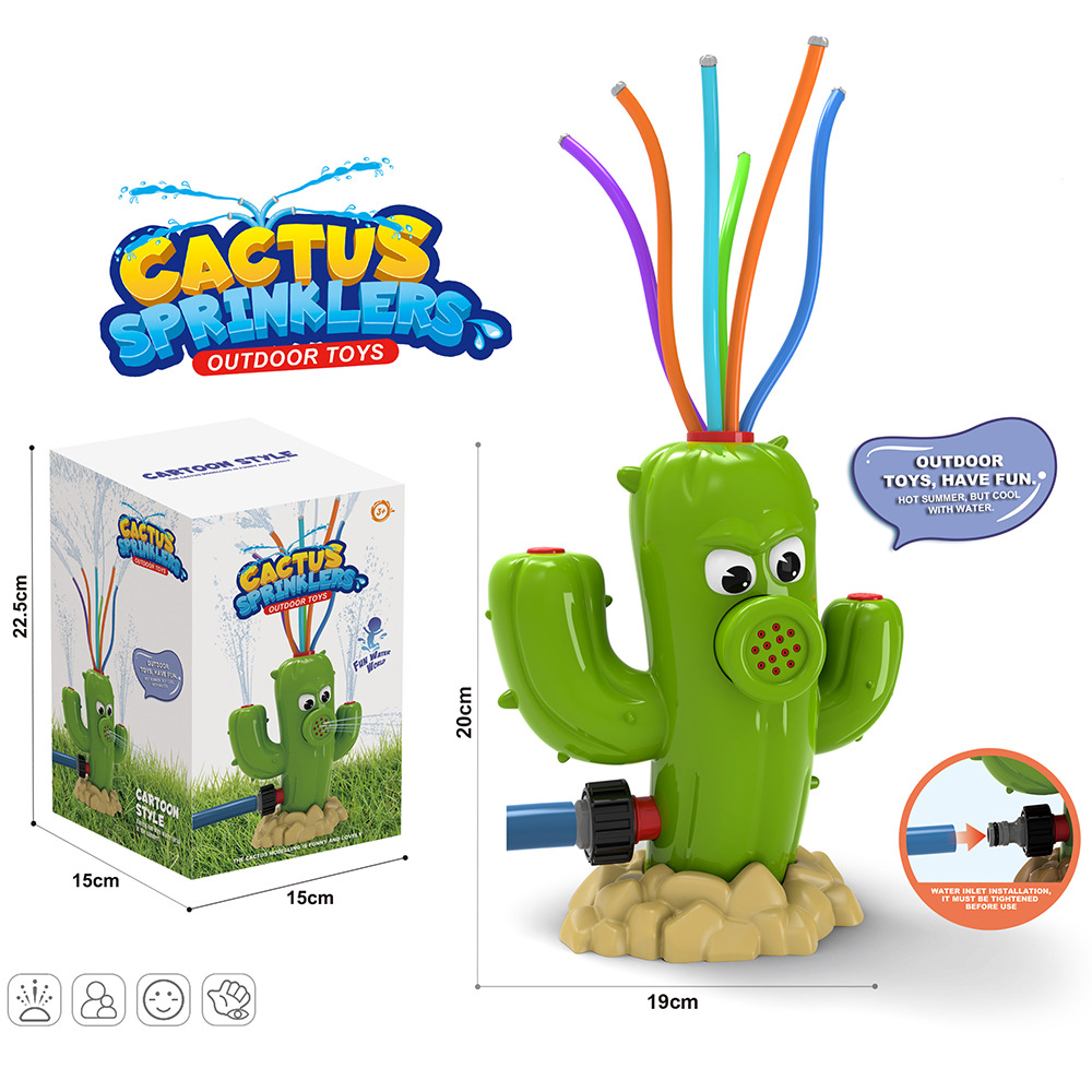 Gardening Tools 2 Year Old - Детская игрушка-разбрызгиватель в виде кактуса для