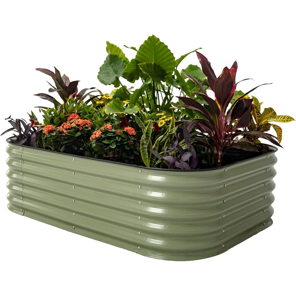 Raised Bed Planter Box - Комплекты приподнятых грядок Vego Garden, высотой