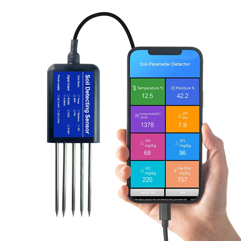 2026 TR-300 8-в-1 Измеритель в – обзор и цена Soil Ph Meter