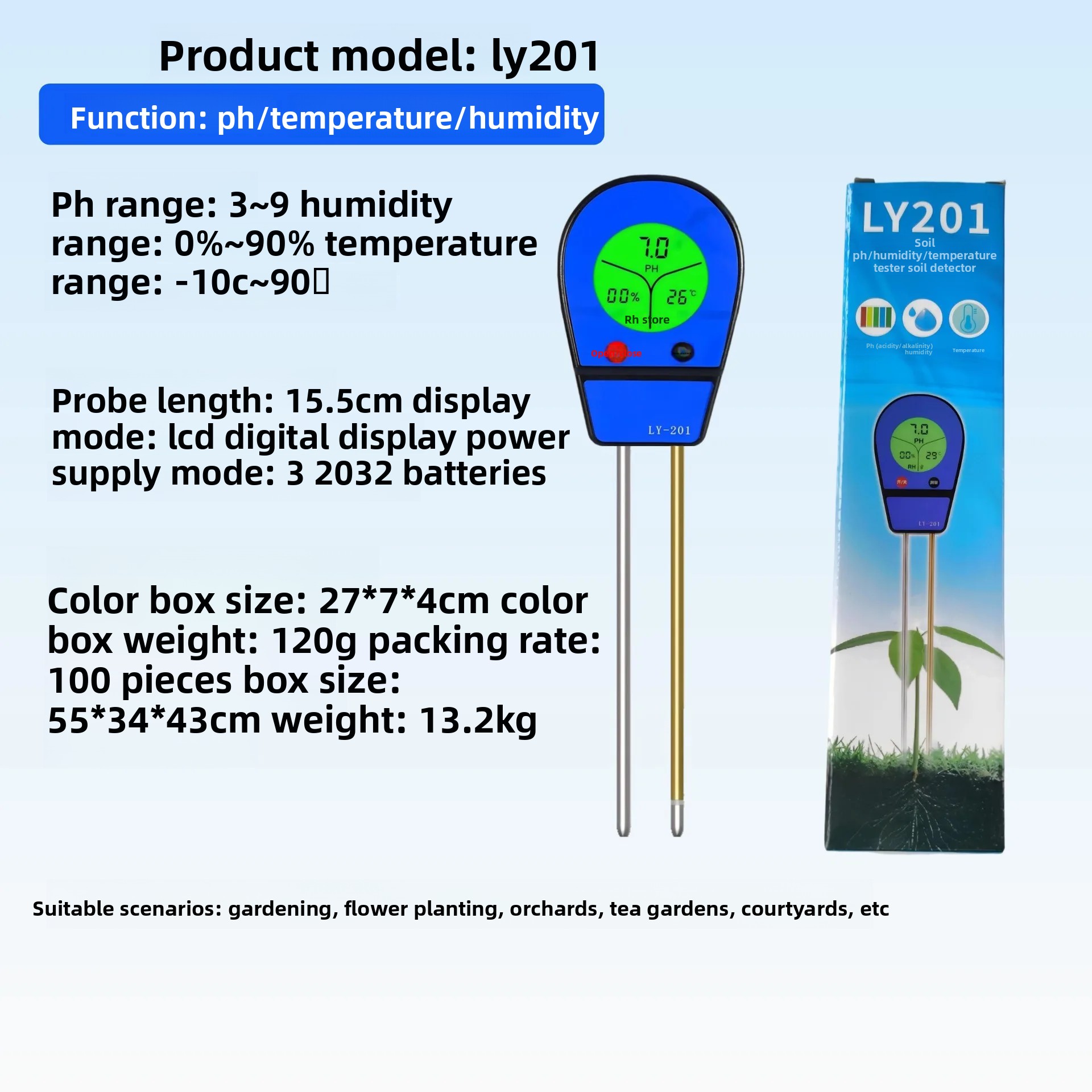 Многофункциональный измеритель – обзор и цена Soil Ph Meter