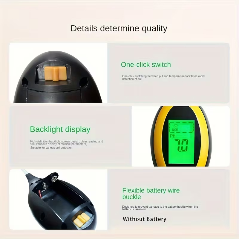 Многофункциональный измеритель – обзор и цена Soil Ph Meter