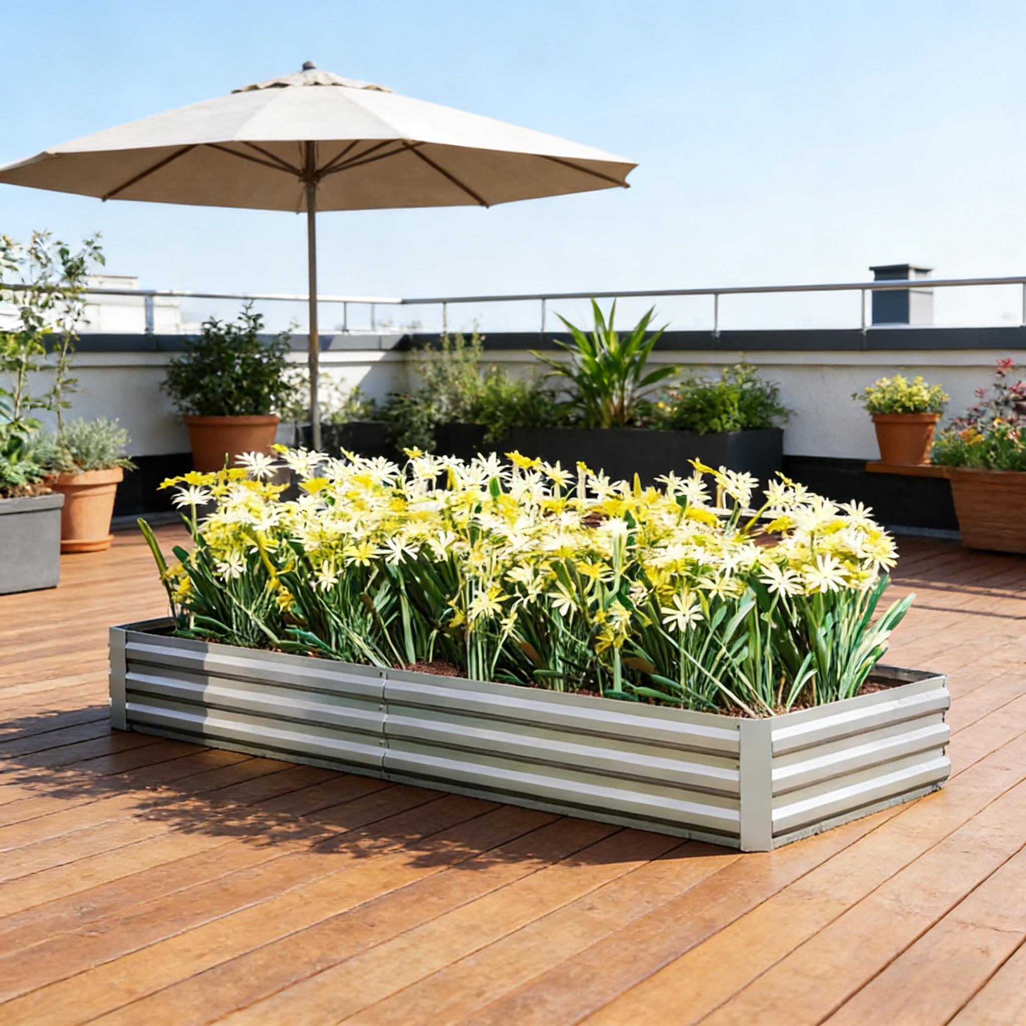 Коробчатый ящик для цветов, ящ – обзор и цена Raised Bed Planter Box