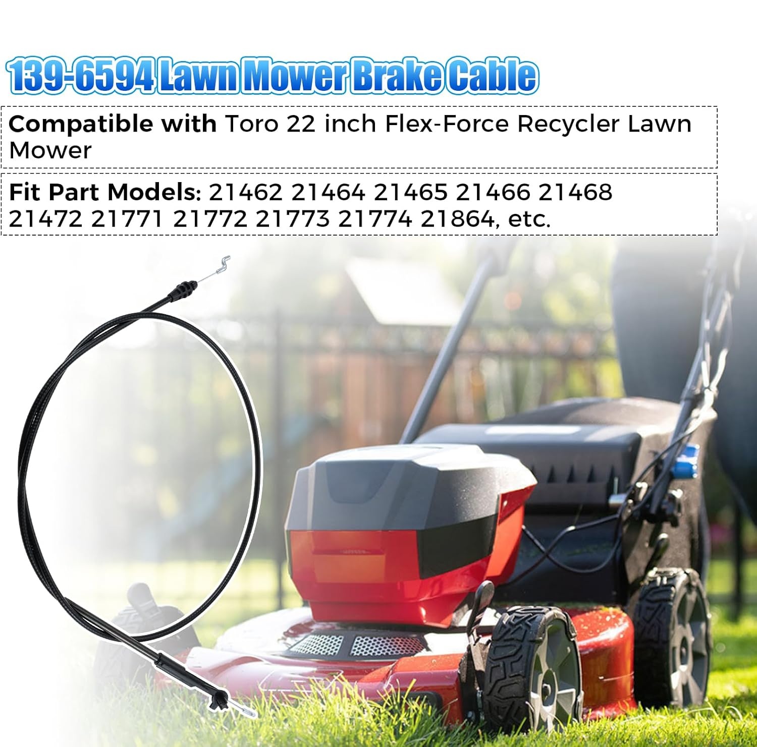 Трос тормозной PP B&S 139-6594 – обзор и цена Gardening Tools B&M