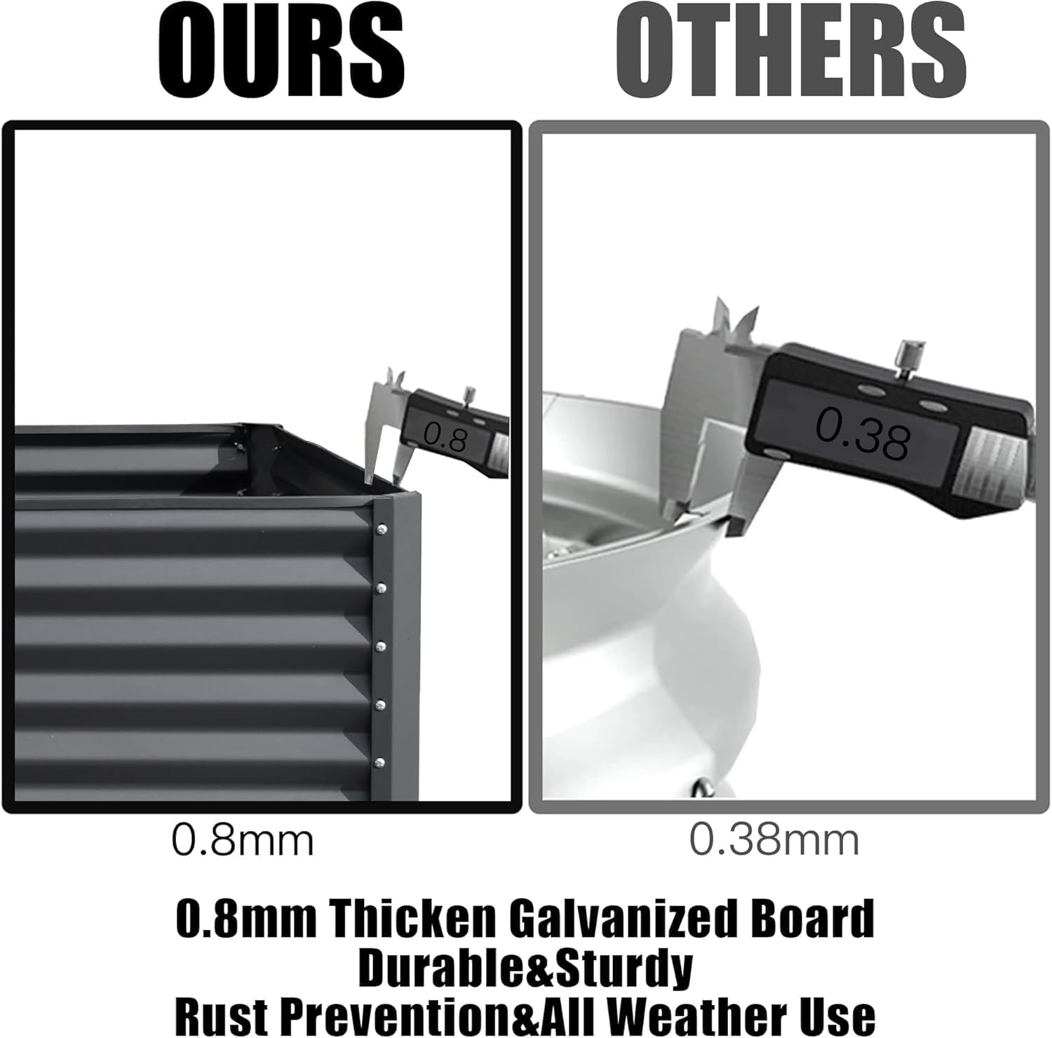 Оцинкованная приподнятая грядк – обзор и цена Raised Bed Planter Box