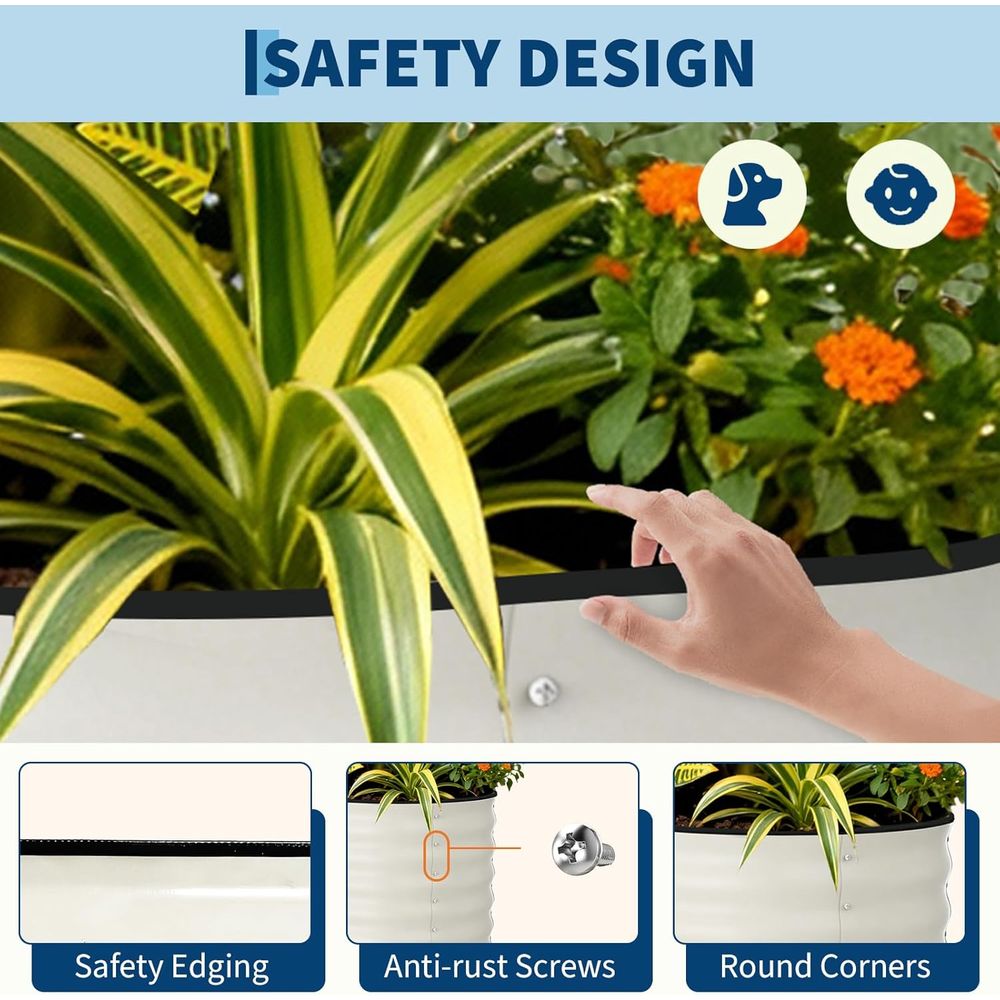 Комплект из 2 приподнятых гряд – обзор и цена Raised Bed Planter Box