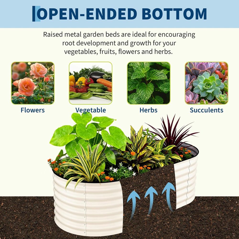Комплект из 2 приподнятых гряд – обзор и цена Raised Bed Planter Box
