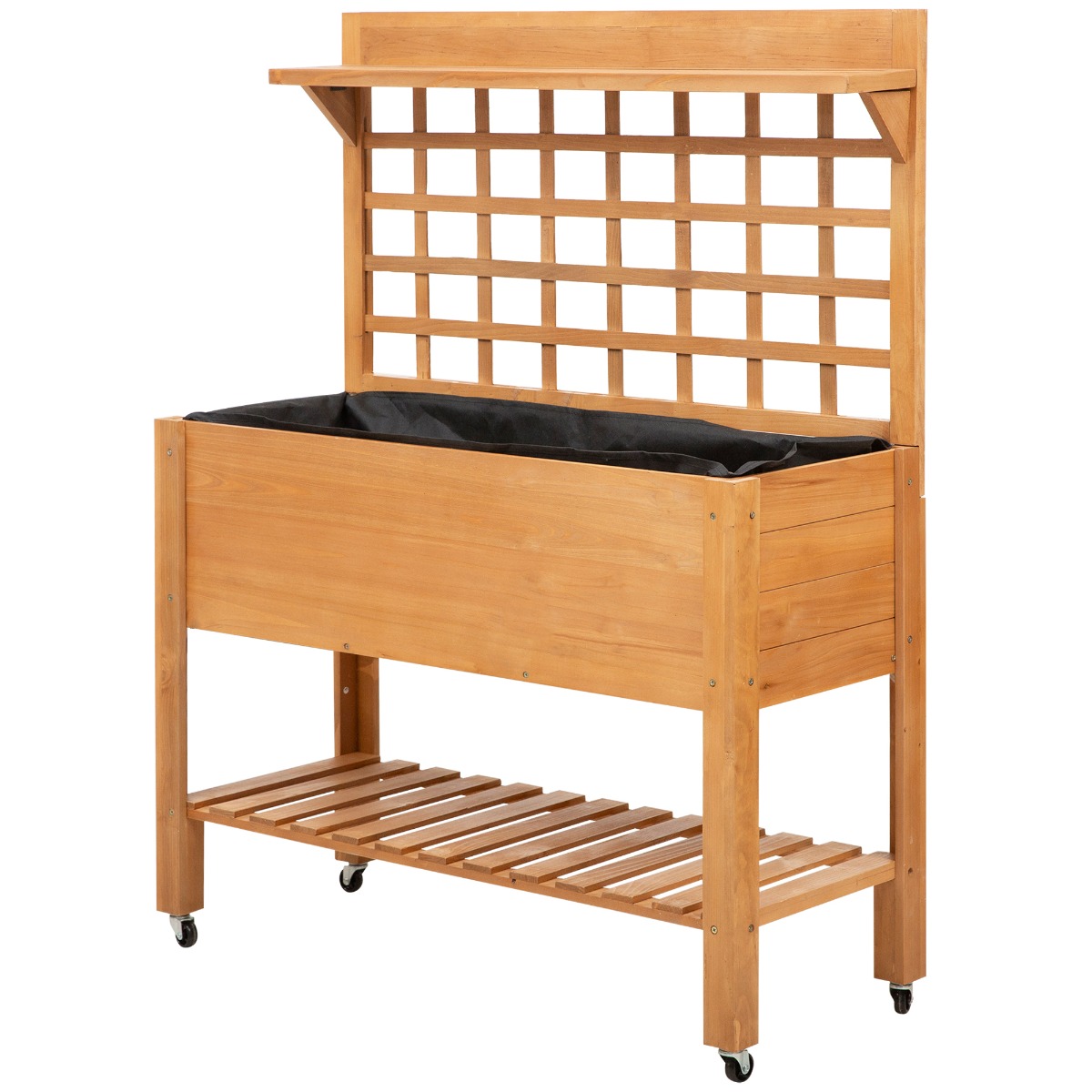 Высокая грядка для сада из мас – обзор и цена Raised Bed Planter Box
