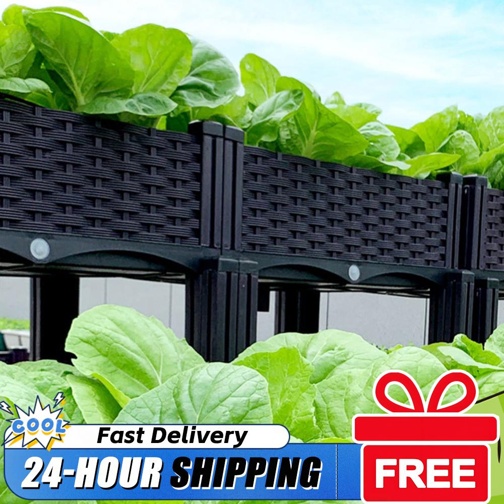 Пластиковый приподнятый грядок – обзор и цена Raised Bed Planter Box