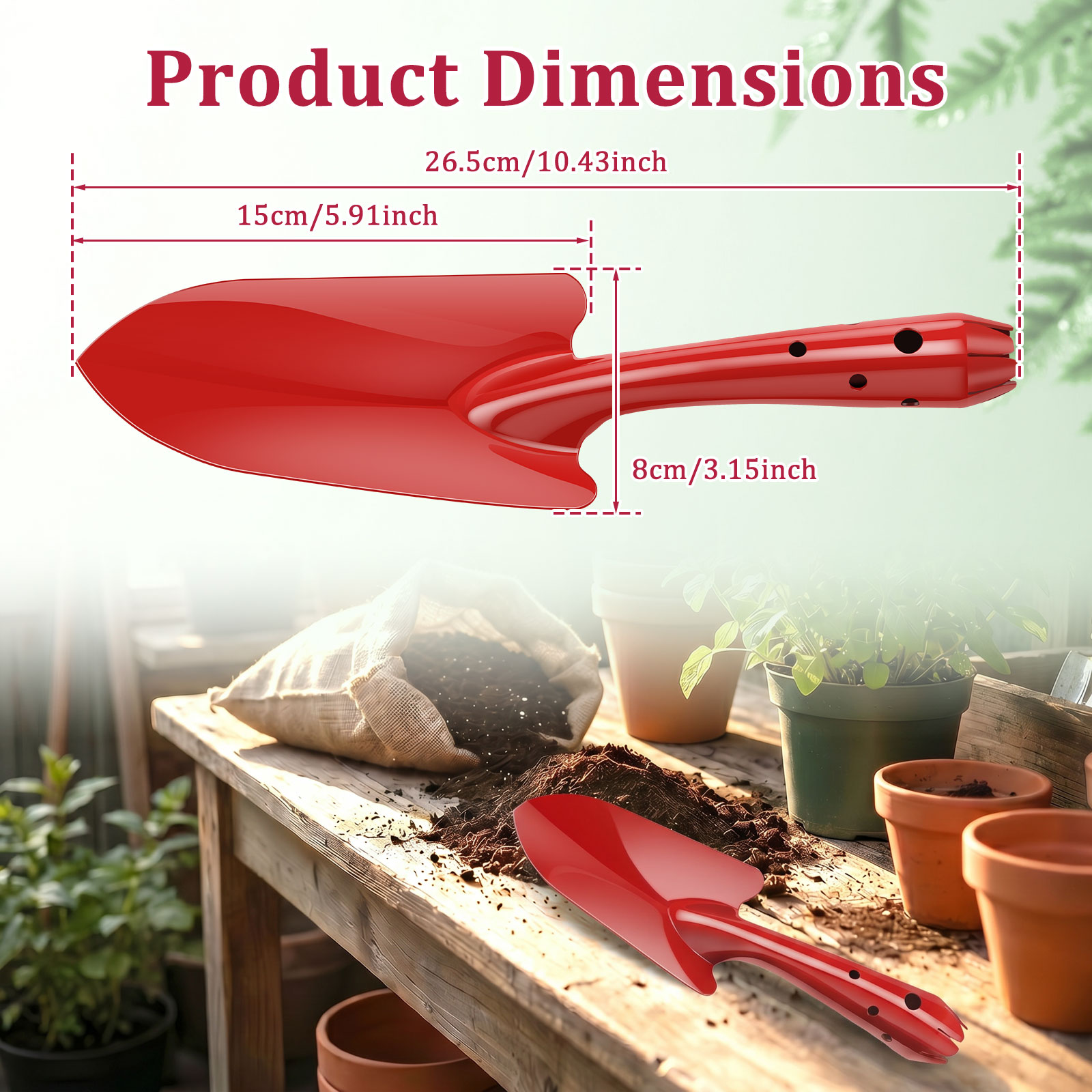 Садовый совок металлический, у – обзор и цена Garden Hand Trowel