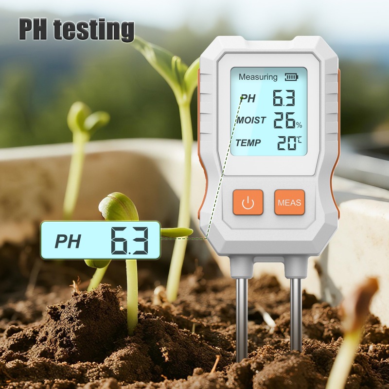 Цифровой тестер почвы 3-в-1 с  – обзор и цена Soil Ph Meter