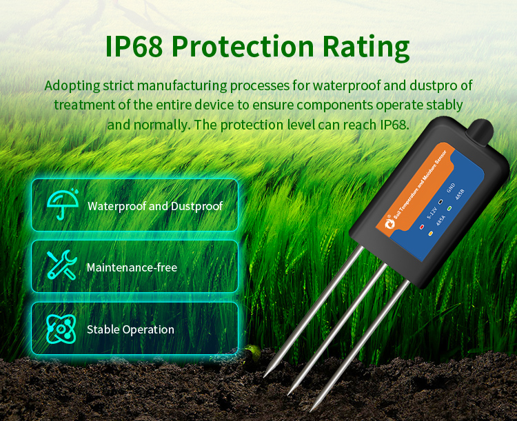 IOT 4G Цифровой почвен Npk Ec  – обзор и цена Soil Ph Meter