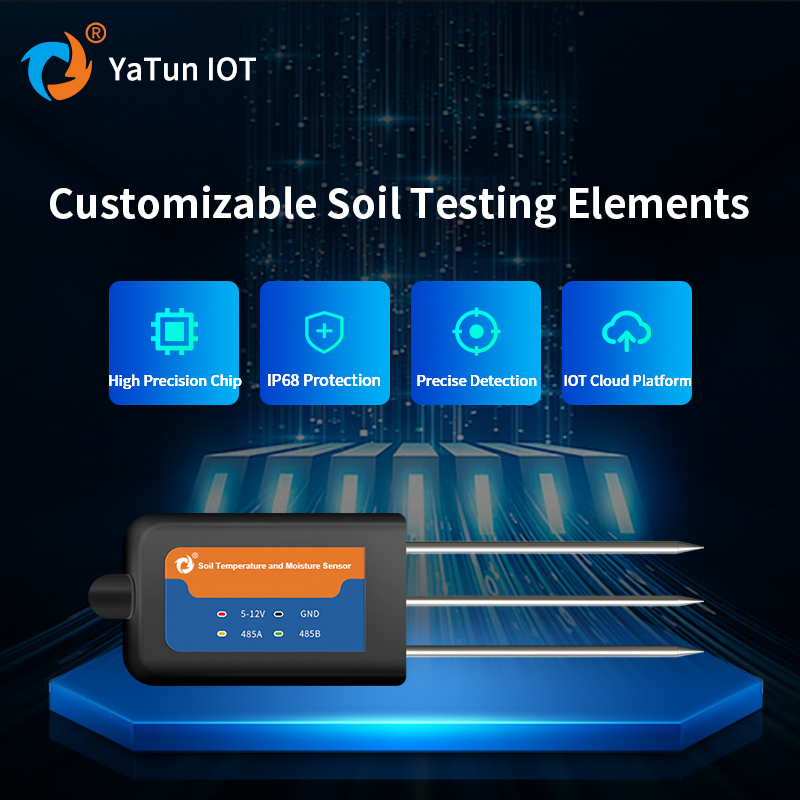 IOT 4G Цифровой почвен Npk Ec  – обзор и цена Soil Ph Meter