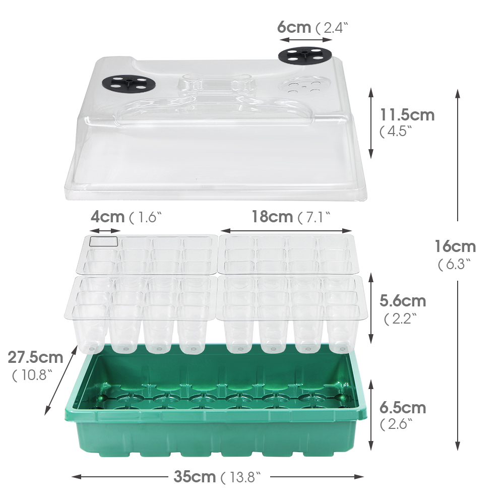 Коробка для теплых рассады, на – обзор и цена Seed Starter Trays