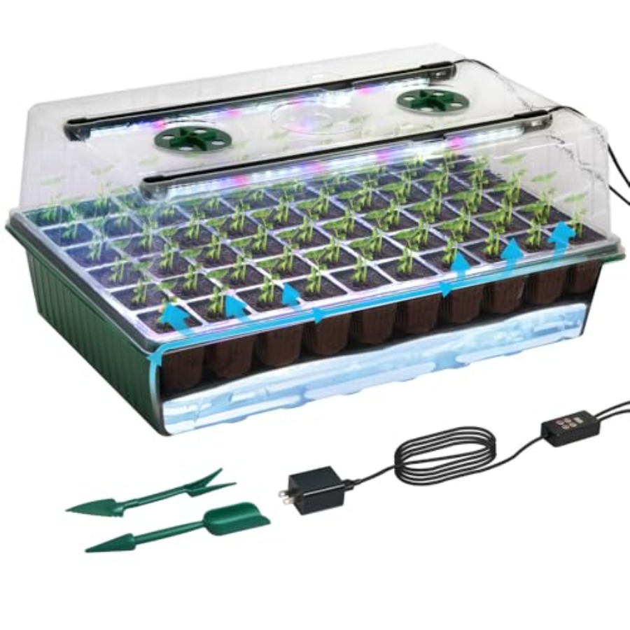 Поддон для рассады с фитолампо – обзор и цена Seed Starter Trays
