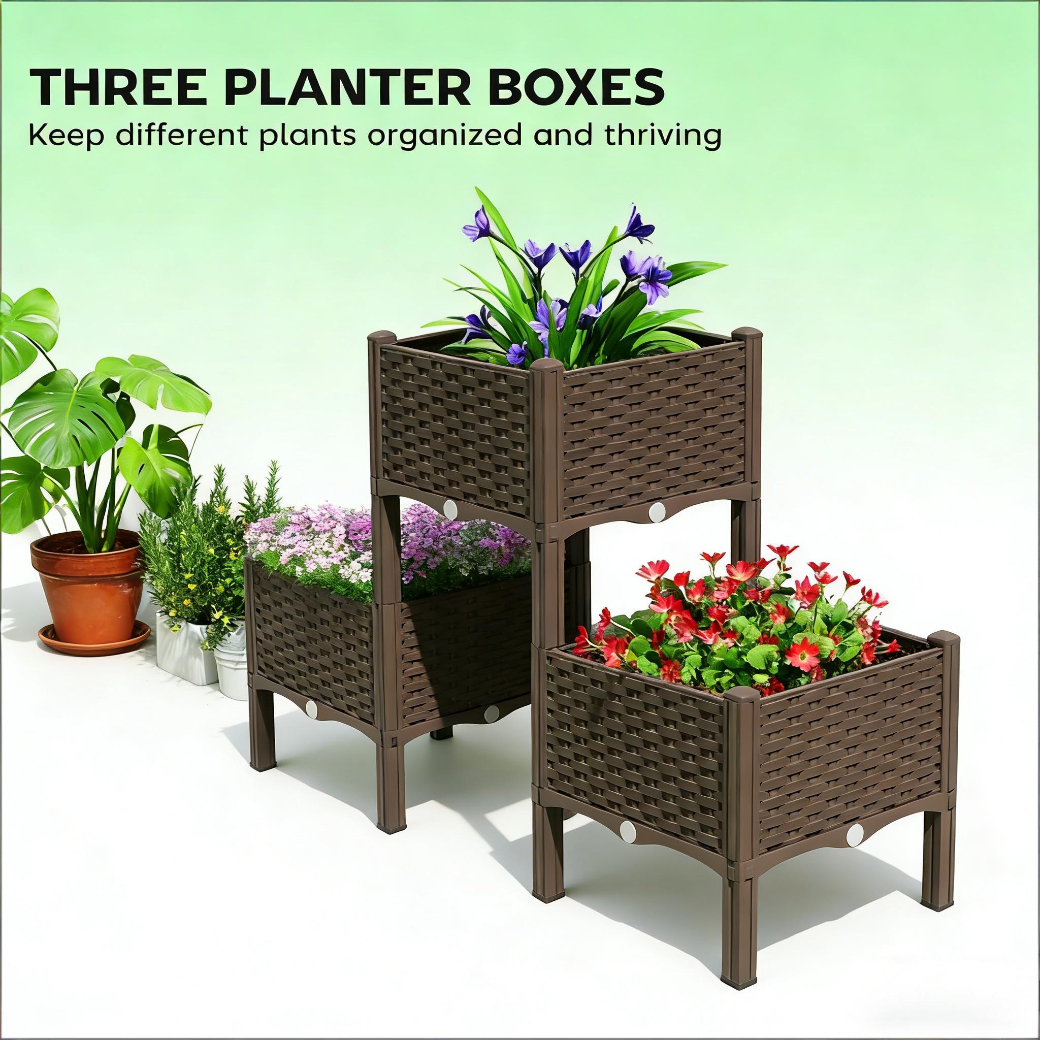 Высокие грядки-клумбы, приподн – обзор и цена Raised Bed Planter Box