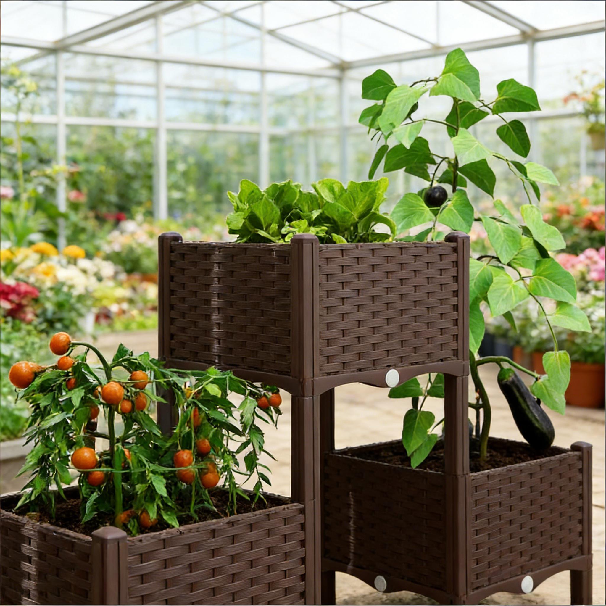Высокие грядки-клумбы, приподн – обзор и цена Raised Bed Planter Box