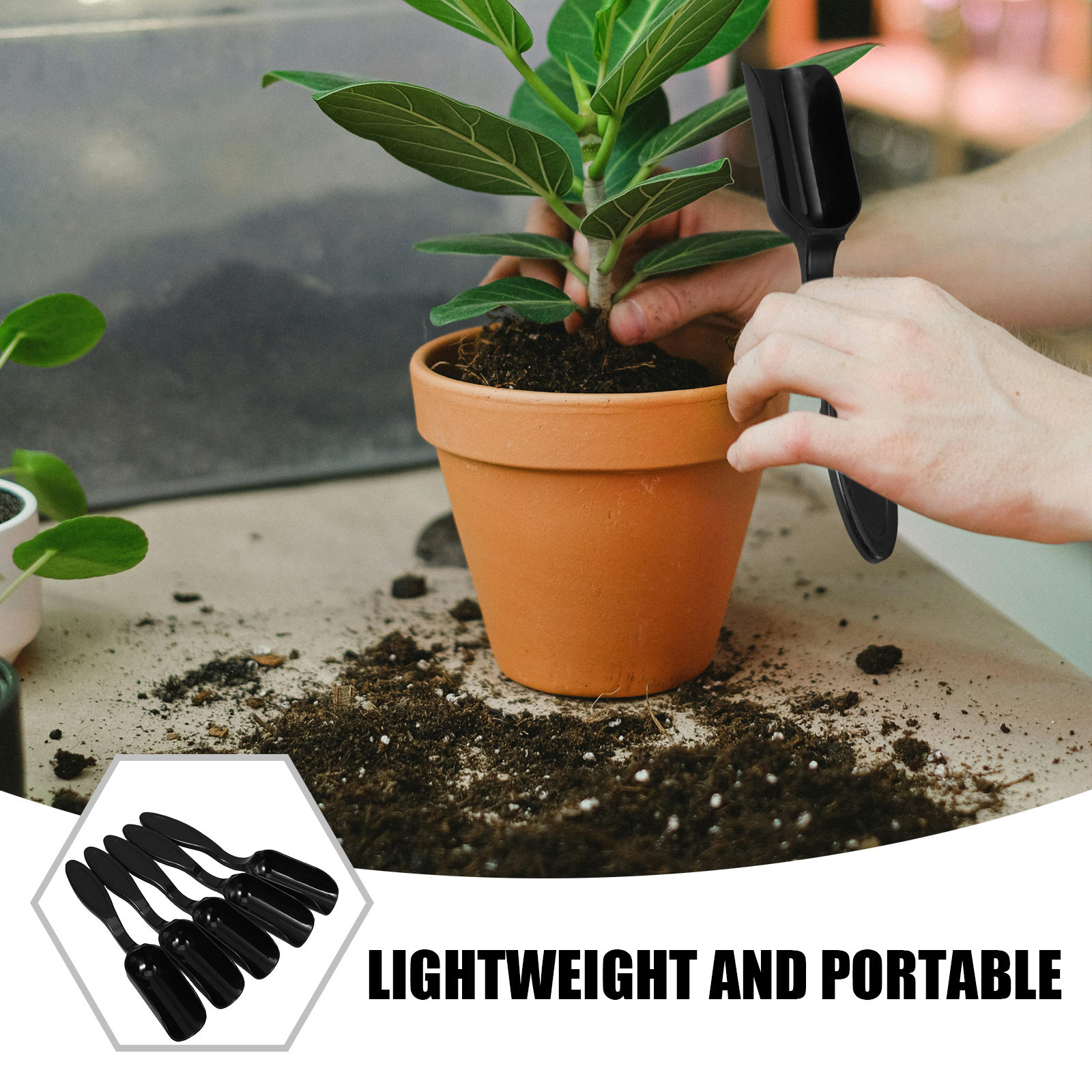 20 шт. мини-пластиковых лопато – обзор и цена Garden Hand Trowel