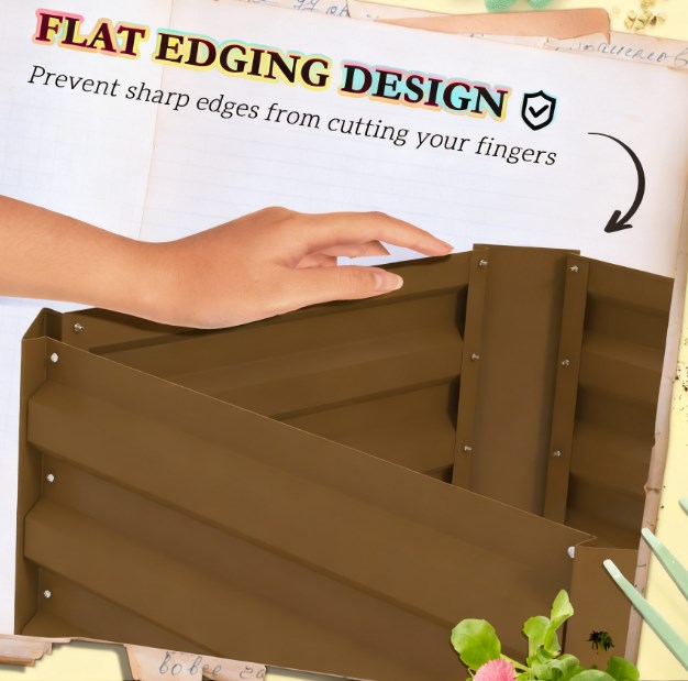 Оцинкованный приподнятый грядо – обзор и цена Raised Bed Planter Box