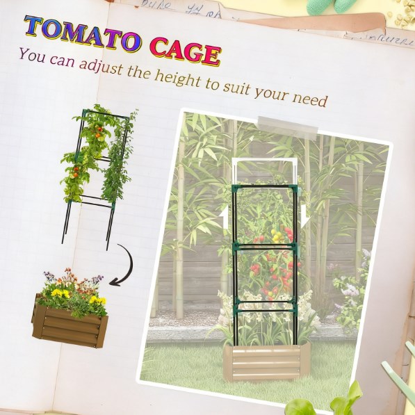 Оцинкованный приподнятый грядо – обзор и цена Raised Bed Planter Box