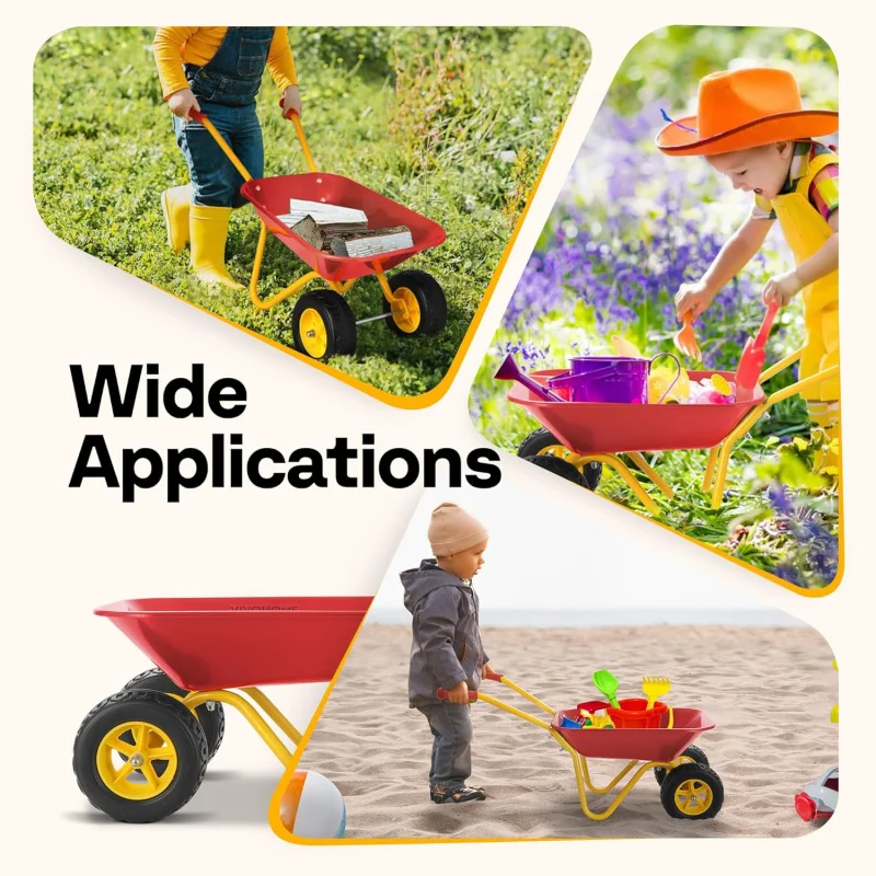 Детская тачка-колесница для са – обзор и цена Gardening Tools For Toddlers